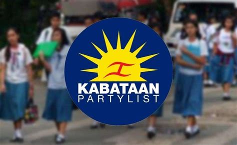 kayatan kabataan|KABATAAN PARTYLIST .